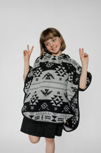 Load image into Gallery viewer, *Grey Thunderbird Kids Poncho
