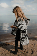 Load image into Gallery viewer, *Grey Thunderbird Kids Poncho
