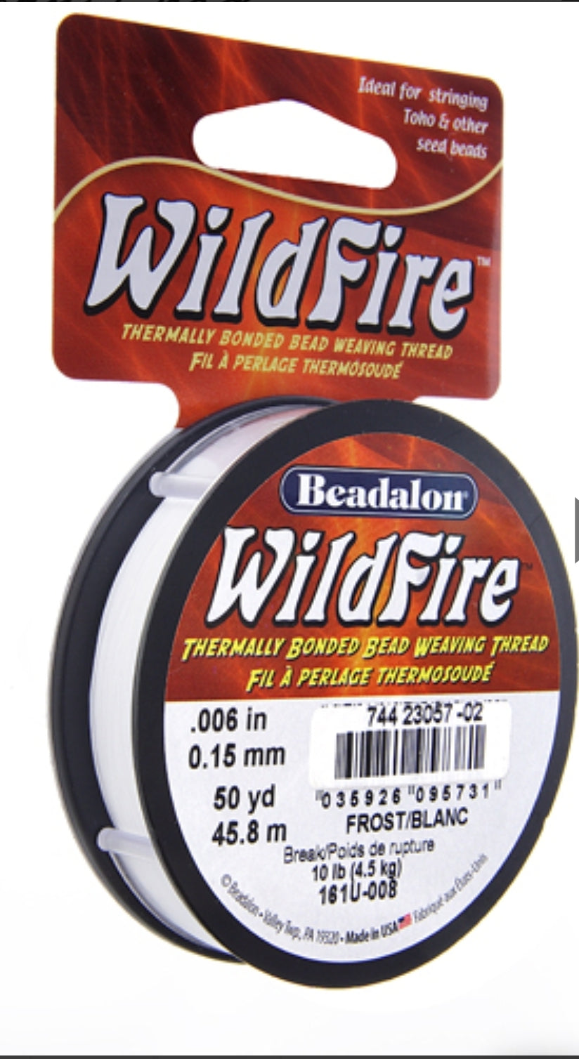 *Beadalon - Wildfire .006in/ .15mm Frost 50yd (45m)