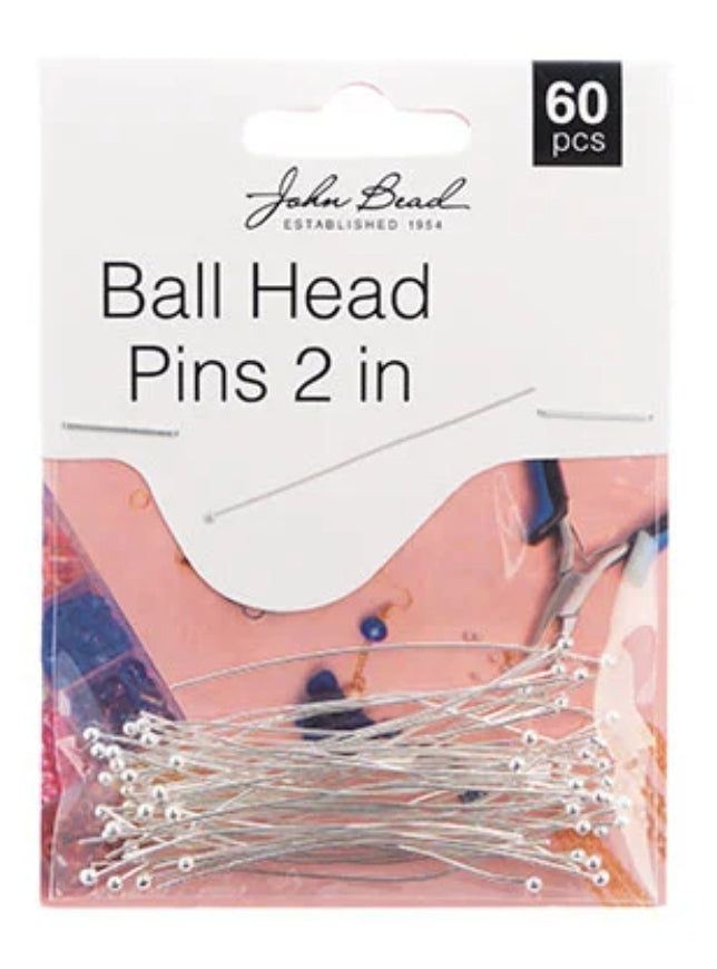 *Ball Head Pins 2in (silver)