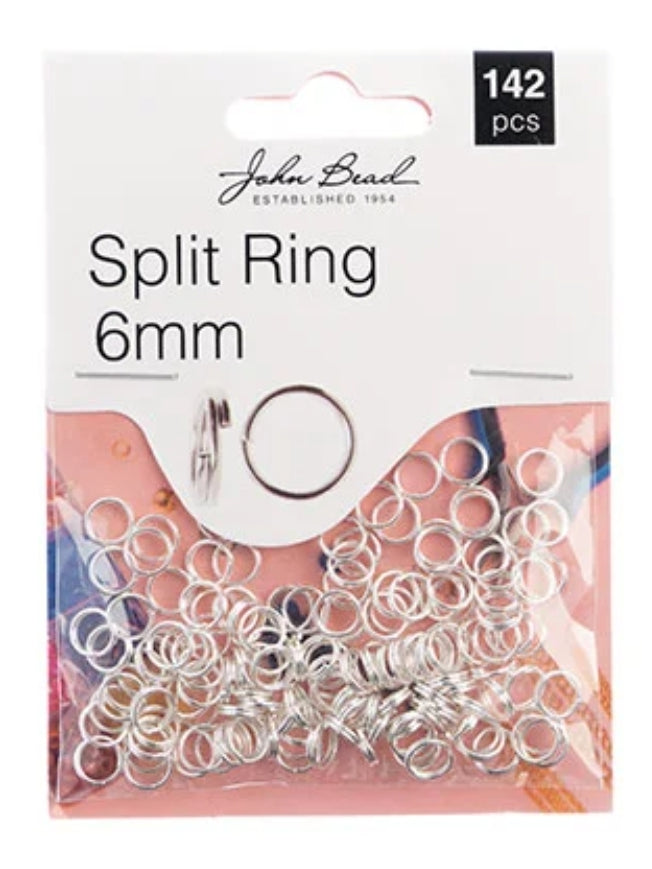 Split Ring 6mm (silver)