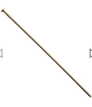 18kt Gold Head Pins 40×0.7mm 21ga