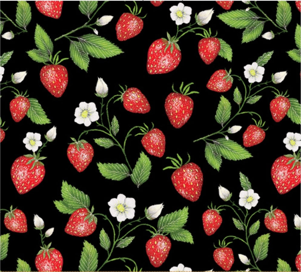 Just Fruit Strawberries 53313-2, Black