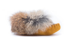 Load image into Gallery viewer, Yarënda&#39; (Rock) Baby Suede and Rabbit Fur Moccasin
