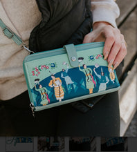 Load image into Gallery viewer, Smartphone Crossbody Bag - Jingles Dress Dancers by Storm Angeconeb

