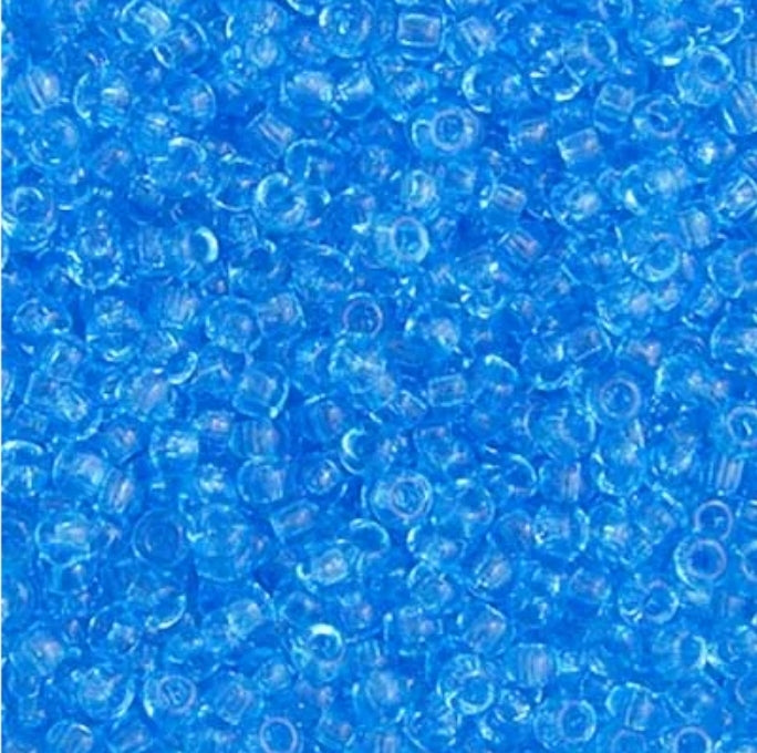 (Vial Czech Size 10) Transparent Light Aqua