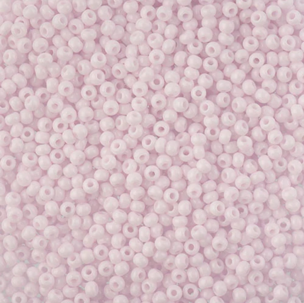 (Vial Czech Size 10) Opaque Natural Pink