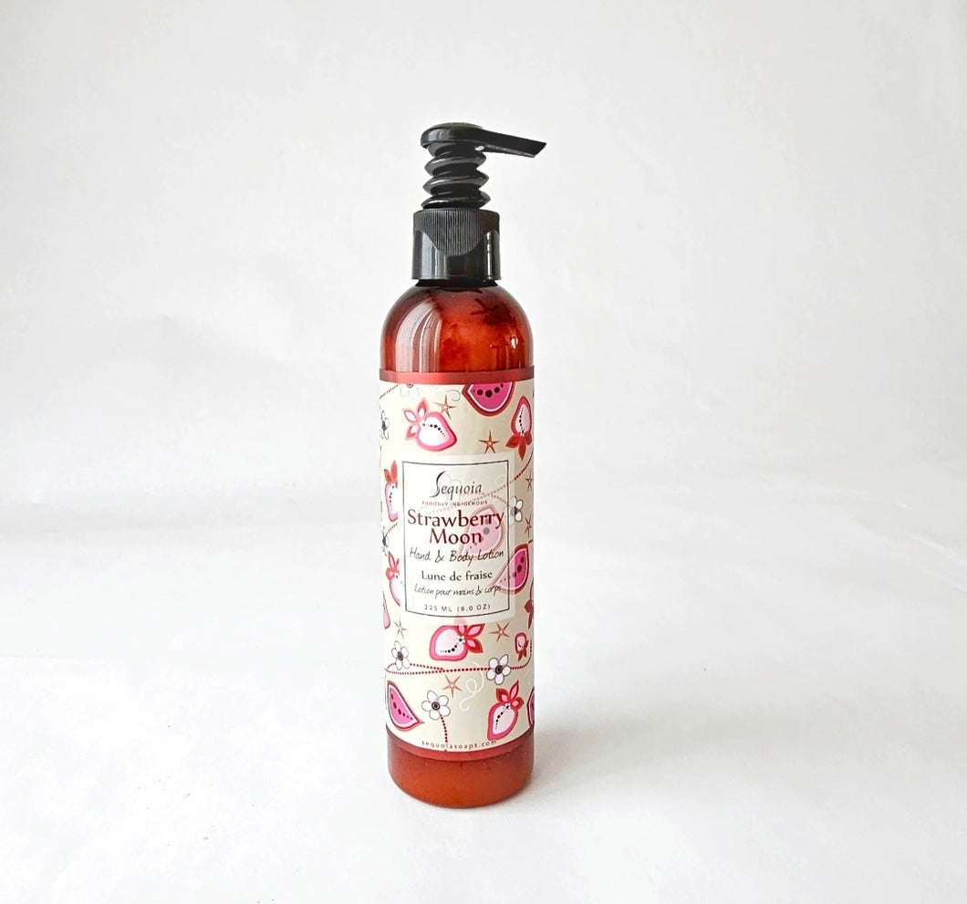 (8oz) Strawberry Moon Lotion