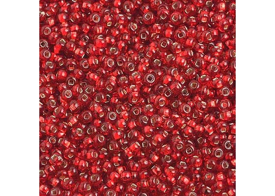 (Half Hank) Czech Seed Bead 10/0 S/L Light Red