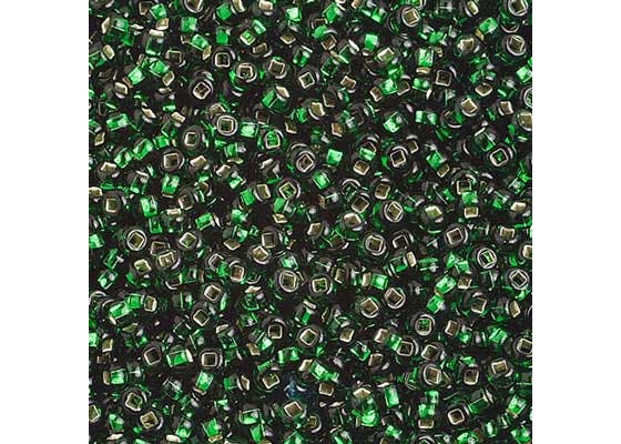 (Half Hank) Czech Seed Bead 10/0 S/L Green