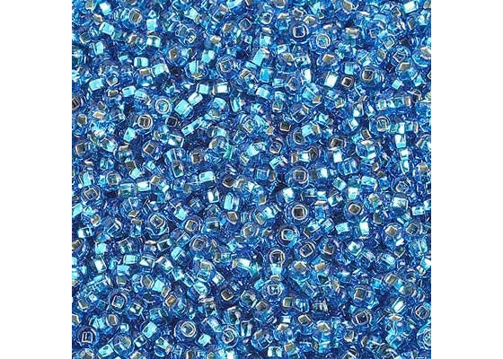 (Half Hank) Czech Seed Bead 10/0 S/L Light Blue