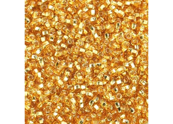 (Half Hank) Czech Seed Bead 10/0 S/L Gold