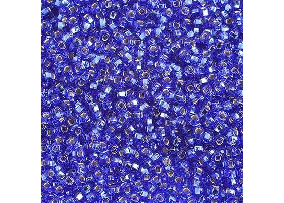 (Half Hank) Czech Seed Bead 10/0 S/L Dark Blue