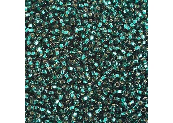 (Half Hank) Czech Seed Bead 10/0 S/L Teal Green