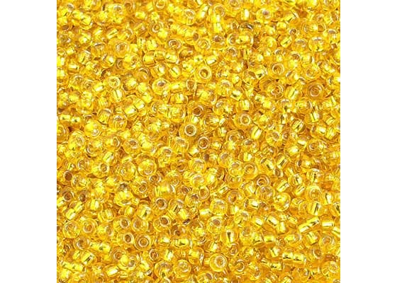 (Half Hank) Czech Seed Bead 10/0 S/L Yellow