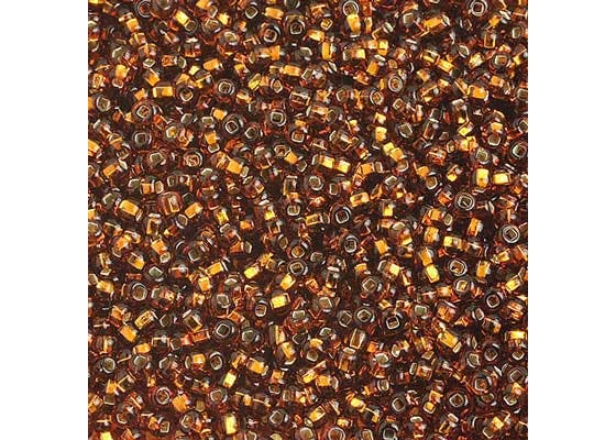 (Half Hank) Czech Seed Bead 10/0 S/L Brown