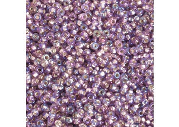 (Half Hank) Czech Seed Bead 10/0 S/L Light Amethyst AB