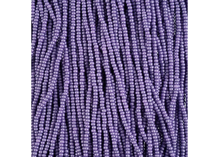 (Half Hank) Czech Seed Bead 10/0 Permalux Dyed Chalk Lavender