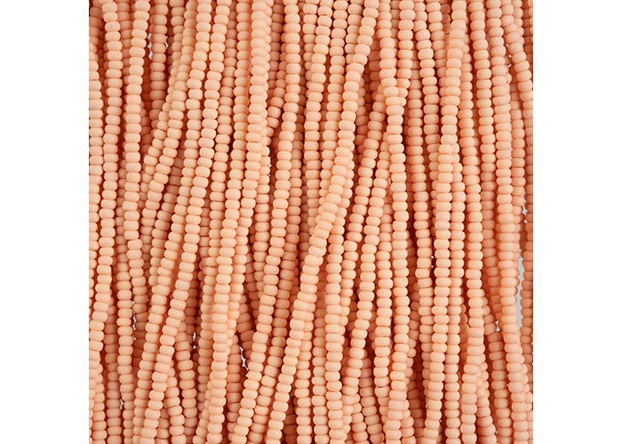 (Half Hank) Czech Seed Bead 10/0 Permalux Apricot Matt