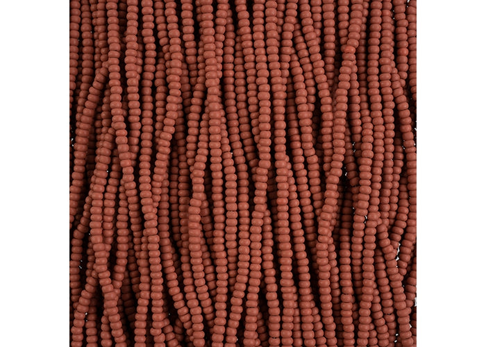 (Half Hank) Czech Seed Bead 10/0 Permalux Brown Matt