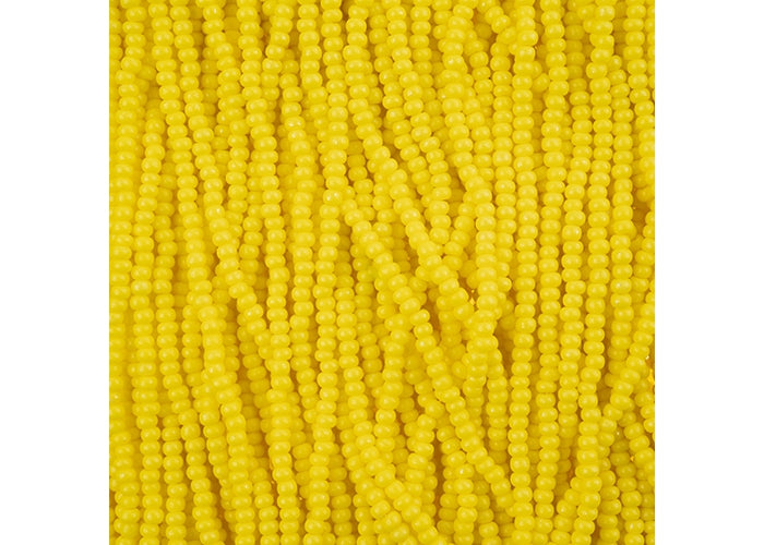 (Half Hank) Czech Seed Bead 10/0 Terra Intensive Yellow