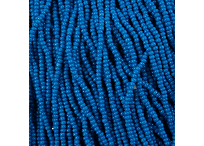 (Half Hank) Czech Seed Bead 10/0 Terra Intensive Blue