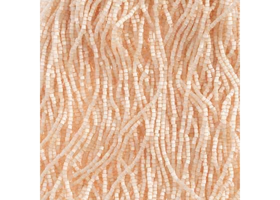 (Half Hank) Czech Seed Bead 10/0 2Cut Satin Solgel Topaz Strung