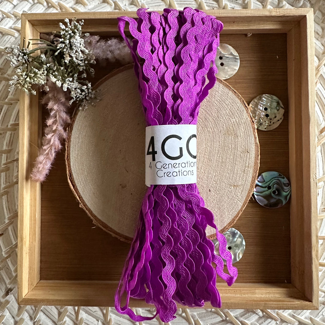 Magenta 15m Ric Rac Bundle