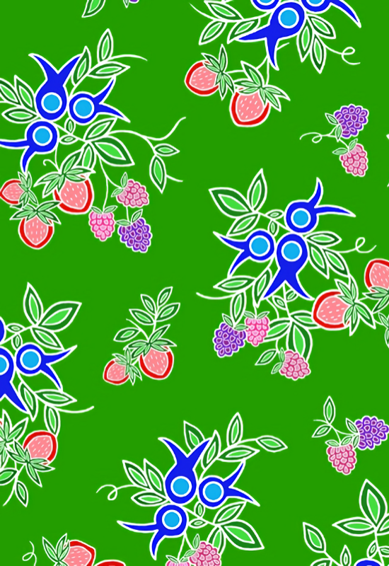 Green Berry Fast Cotton