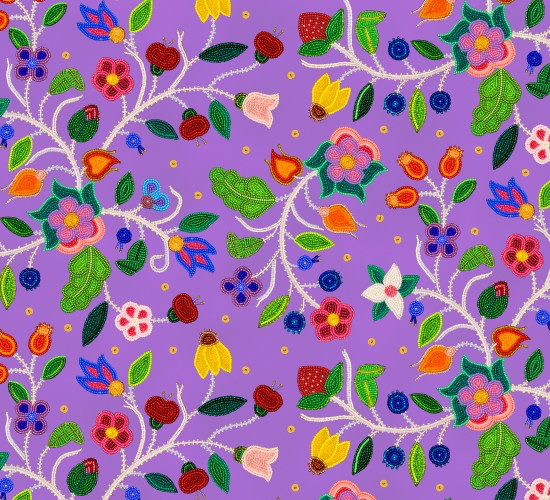 Purple Spring Majesty Cotton