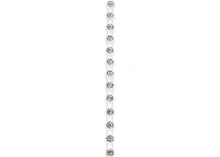 Load image into Gallery viewer, *Plastic Rhinestone Banding (ss8): Transparent with Crystal (1 yard)
