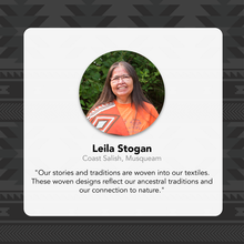 Load image into Gallery viewer, Art Socks - Salish Weaving Collection - Spirit of the Sky by Leila Stogan (S/M)
