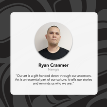Load image into Gallery viewer, Enamel Keychain - Whale by Ryan Cranmer
