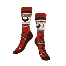 Load image into Gallery viewer, Art Socks - Salish Weaving Collection - Spirit of the Sky by Leila Stogan (S/M)

