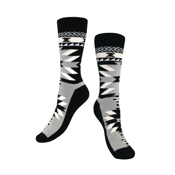 Art Socks - Salish Weaving Collection - Visions of Our Ancestors by Leila Stogan (S/M)
