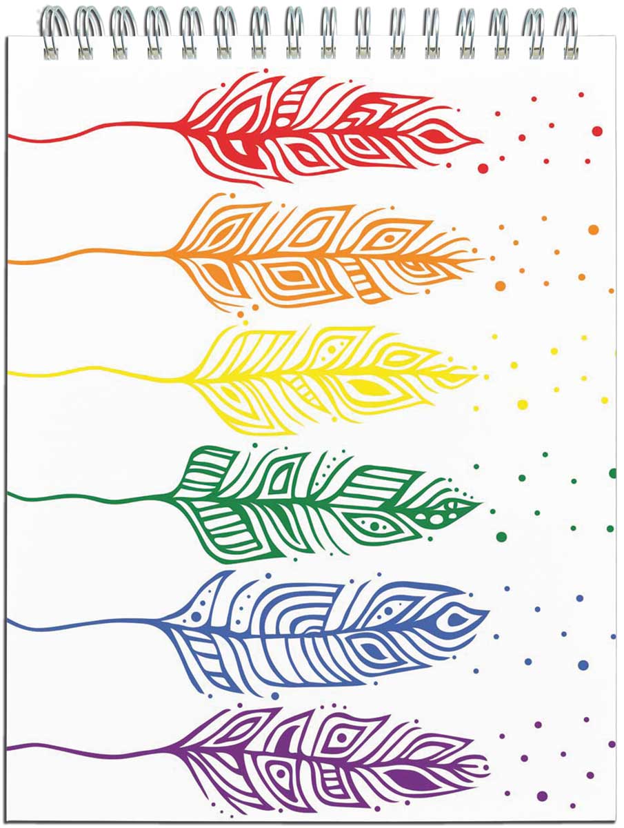 Sketchbook - Pride Feathers