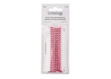 Load image into Gallery viewer, Plastic Rhinestone Banding (ss8): Hot Pink (1 yard)
