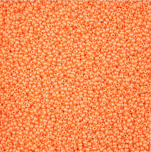 Load image into Gallery viewer, 11/0 Seedbead Chalk Luster Terra Pearl Orange
