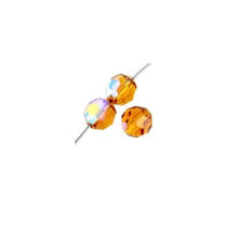 Load image into Gallery viewer, Preciosa 5in Strand Round 21pcs 6mm - Topaz AB
