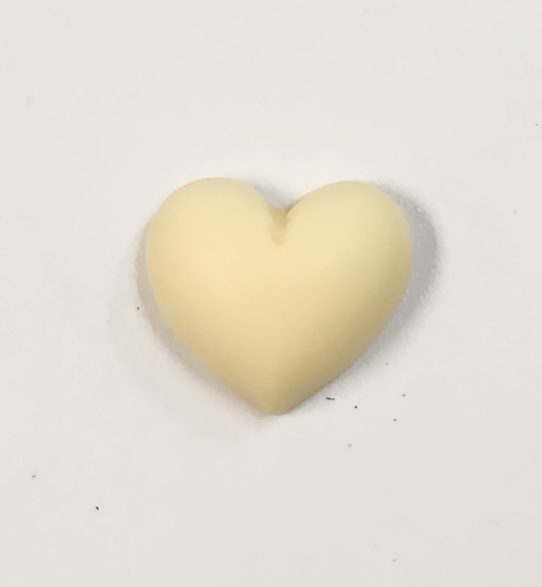 Small Heart Cab- Yellow (1 each)
