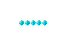 Load image into Gallery viewer, Preciosa Rondelle 6mm Turquoise
