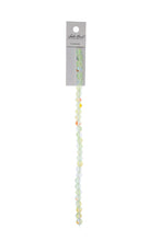 Load image into Gallery viewer, Crystal Lane 7" Glow in the Dark Round Beads (6mm) - Green AB
