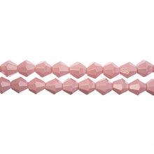 Load image into Gallery viewer, Bicone 2 Strand 7&quot;- 8mm Opaque Mauve

