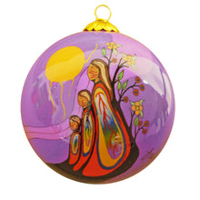 Load image into Gallery viewer, Gifts From Creator - Glass Ornament by Emily Kewageshig
