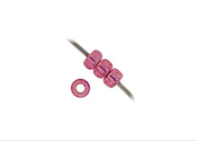 Load image into Gallery viewer, (Vial Miyuki Size 6/0) Dark Rose S/L Dyed Alabaster

