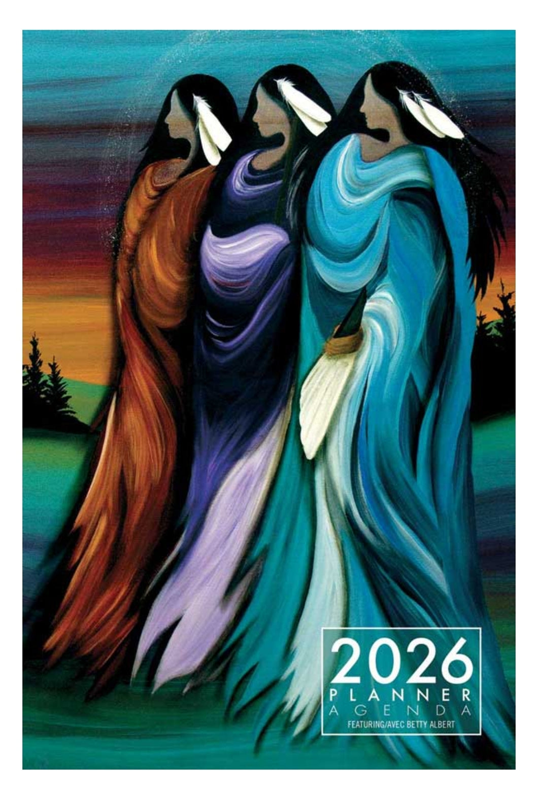 2026 Weekly Planner by Betty Albert - Three Sisters