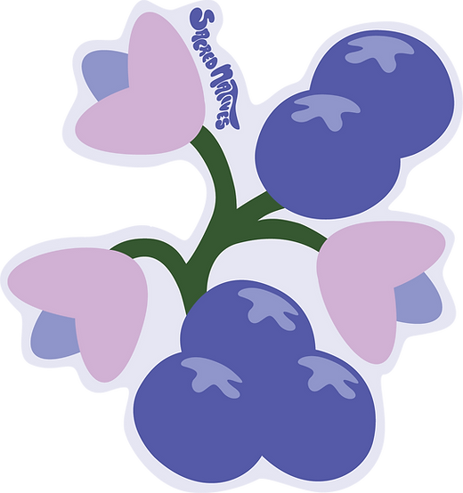 Sacred Natives Blueberry Sticker