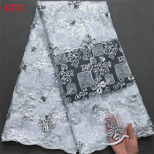 Lace - 4072 - White (PER/YARD)