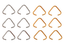 Load image into Gallery viewer, Bails Triangle 6x7mm (Gold &amp; Silver Color LF/NF)
