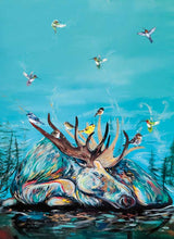 Load image into Gallery viewer, Tea Towel (microfiber) - Sweet Dreams by Carla Joseph
